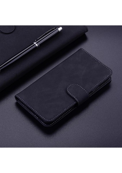 Realme Gt 6t Manyetik Standı Tutucu Premium Pu Deri Kart Için Flip Case (Yurt Dışından)