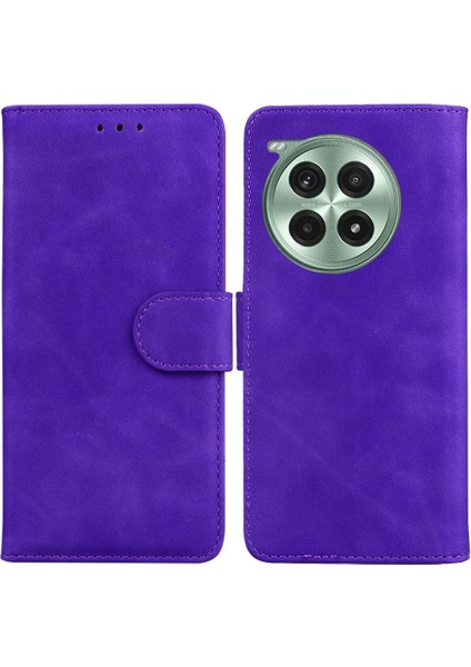 Oneplus Ace 3 Pro Için Flip Case Kart Yuvası Standı Tutucu Premium Pu Deri (Yurt Dışından)
