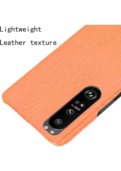 Sony Xperia 1 Iıı Klasik Timsah Moda Anti Için Şık Klasik Kılıf (Yurt Dışından) modelleri