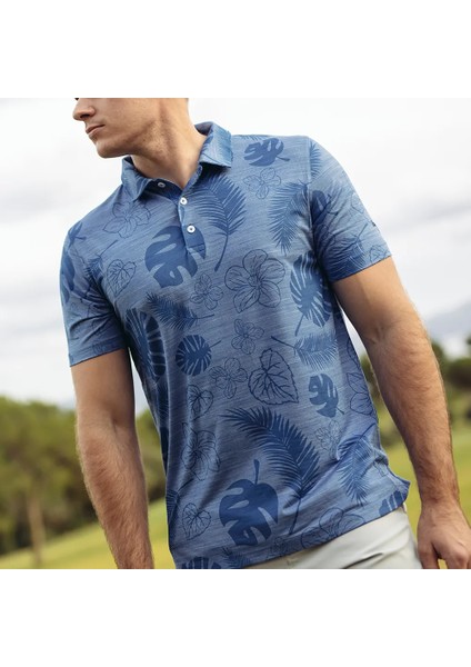 Cloudspun Leaves N Flowers Tshirt - Erkek Yaprak Çiçekli Tişört indirimleri