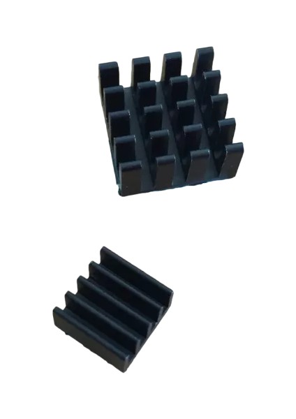 Pi Heat Sink Aluminum Black