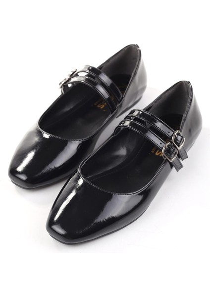 333 Kadın Rugan Babet Ayakkabı modelleri