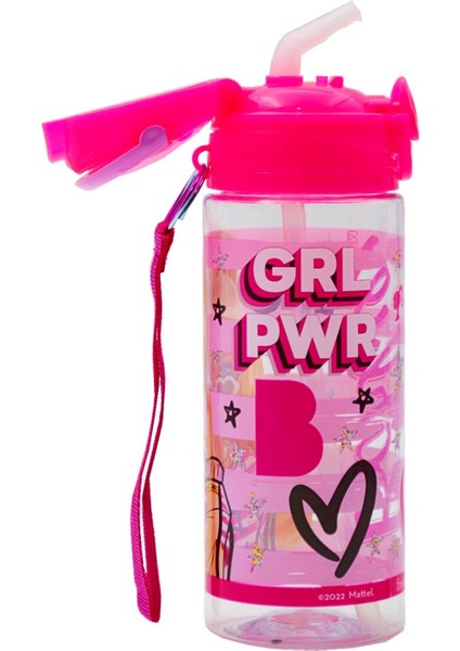 Lisanslı Pipetli Plastik Matara 500 ml Koyu Pembe 41448 fiyatları