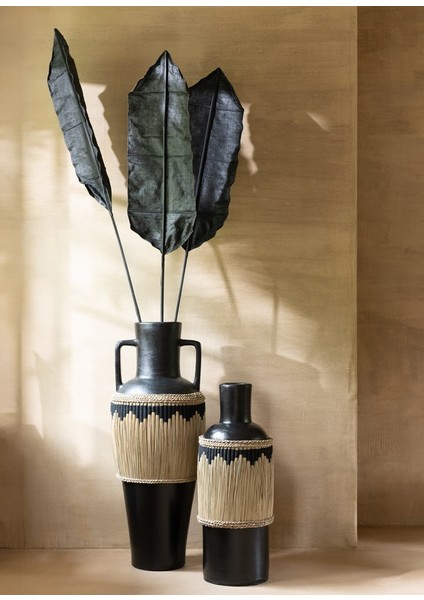 Alm Rattan Siyah Dal / 200 Cm
