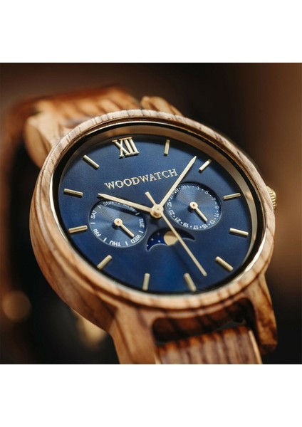 Woodwatch Sailor Ahşap Erkek Kol Saati 40MM