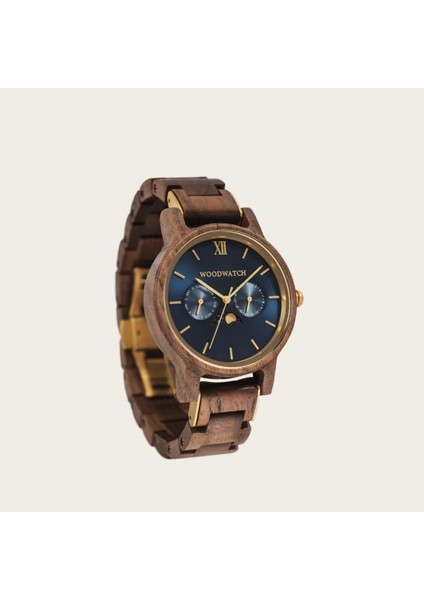 Woodwatch Seafarer Ahşap Erkek Kol Saati 40MM