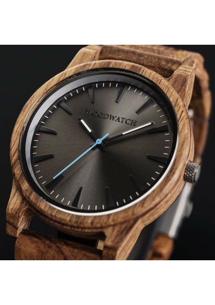 Woodwatch Reveler Kosso Ahşap Erkek Kol Saati 45MM