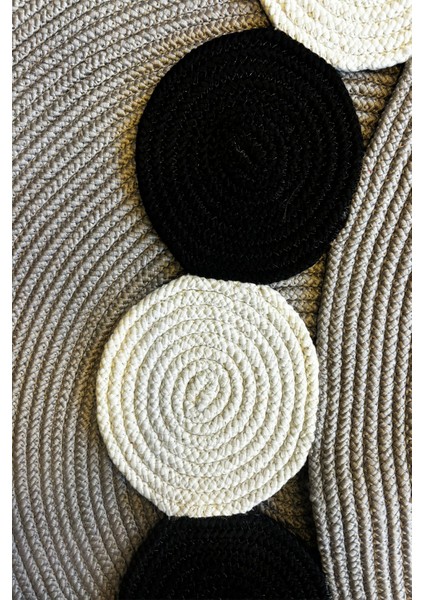 Natural Jüt Halı El Dokuma Hasır Yolluk Bohem Jüt Kilim Hmfjut428 120 X 120 Cm indirimleri