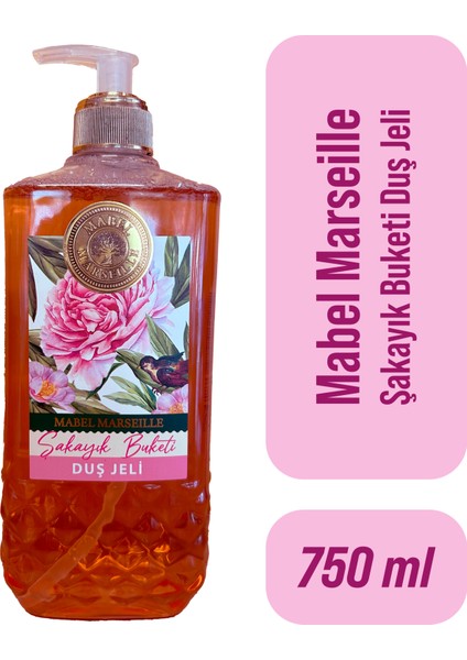 Şakayık Buketi Kokulu Nemlendiricili Duş Jeli