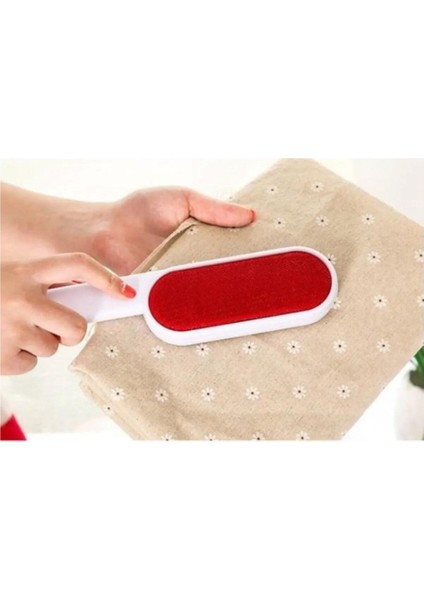 2 Li Set Kıyafet Koltuk Toz Tüy Kıl Alma Temizleme Fırça ve Tarak Model