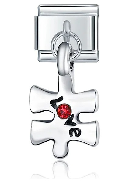 Heart Chain6 Charm