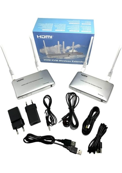 NVC-HDWE200 Hdmı/kvm Wireless Extender 200M