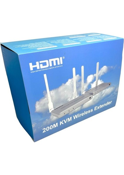 NVC-HDWE200 Hdmı/kvm Wireless Extender 200M