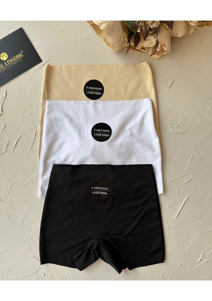 Cool Comfort Yüksek Bel Ağı Pamuklu Yüksek Bel Kadın Boxer indirimleri