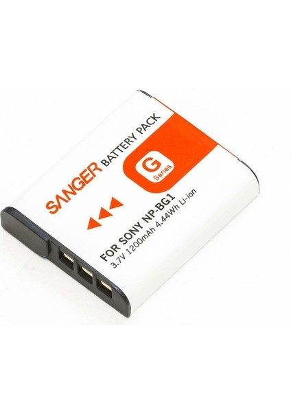 Sony DSC-W30 DSC-W35 DSC-W50 DSC-W55 Için Sanger Np-Bg1 Batarya modelleri