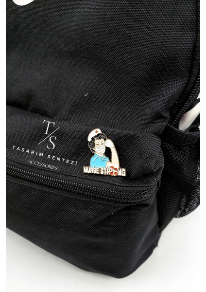 Rozet Metal Broş Yaka Okul Çantası Kıyafet Şapka Takı Aksesuar Hemşire Güçlü Sağlık Hastane Rosette modelleri