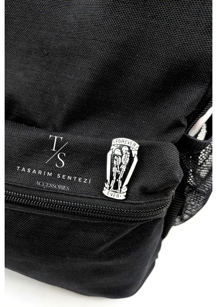 Rozet Metal Broş Yaka Okul Çantası Kıyafet Şapka Takı Aksesuar Forever Ever Iskelet Tabut Rosette modelleri