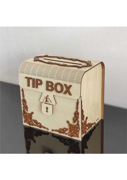 Ahşap Tip Box Kumbara Ve Bahşiş Kutusu Tipbox modelleri