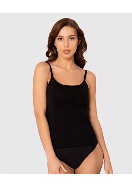 Intive Lingerie Nbb Ince Askılı Basic Likralı Günlük Kullanım  Atlet -663