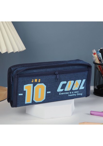 Basketbol Kalem Kutusu, Basit, Büyük Kapasiteli, Leke Tutmaz Kalem Kutusu, Ilkokul Öğrencilerinin Üst Düzey Çok Fonksiyonlu Kırtasiye Çantası (Yurt Dışından)