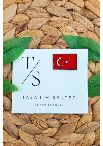 Rozet Metal Broş Yaka Çanta Kıyafet Şapka Takı Aksesuar Türk Bayrağı Ay Yıldız Sancak 29 Ekim 23 Nisan