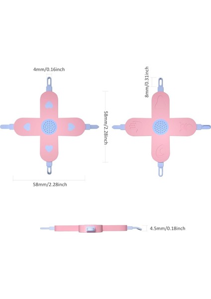 Bebek Burun Temizleme Aparatı Bebek Kulak Temizleme Bebek Tırnak Temizleme 4 Ü Birarada