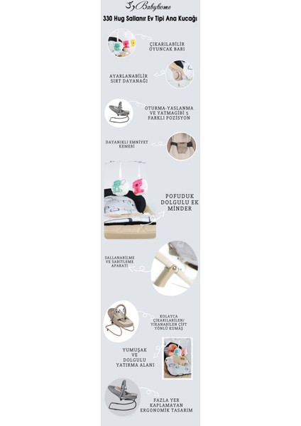 9 In 1 Yeni Doğan Full Set 1010 Travel Sistem Bebek Arabası 330 Sallanır Ev Tipi Ana Kucağı