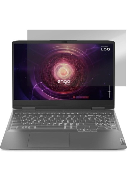 Lenovo Loq 15APH8 15.6 Inç Hayalet Ekran Koruyucu 16:9 Şeffaf