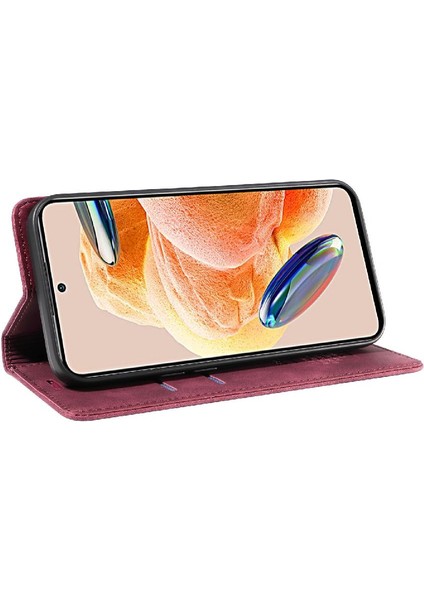 Xiaomi Redmi Için Not 11 Pro Koruyucu Manyetik Folio Cüzdan Pu (Yurt Dışından)