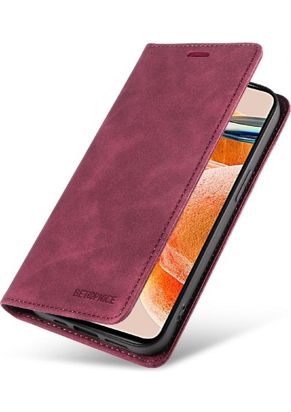 Xiaomi Redmi Için Not 11 Pro Koruyucu Manyetik Folio Cüzdan Pu (Yurt Dışından)