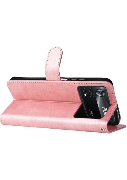Xiaomi Poco X4 Pro 5g Deri Kart Yuvası Tutucular Fermuar Kapak (Yurt Dışından)