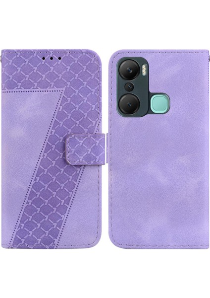 Infinix Sıcak 12 Pro Flip Folio Kapak Için Telefon Kılıfı Kart Yuvası Fonksiyonu Pu (Yurt Dışından)
