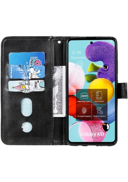 Samsung Galaxy A51 4g Deri Koruyucu Kapak Fermuar Kart Yuvası (Yurt Dışından) modelleri