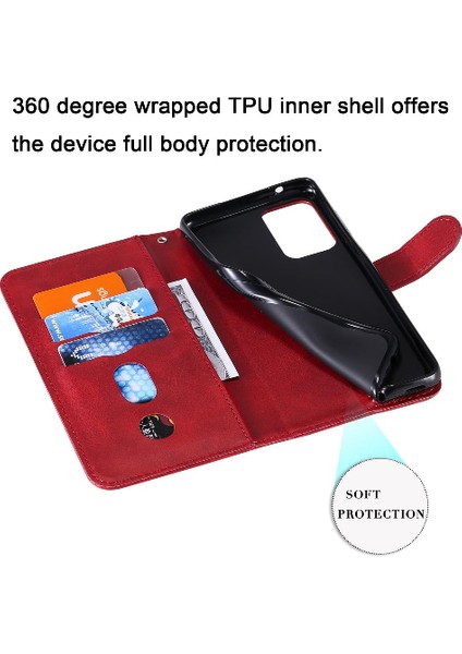 Samsung Galaxy Case 5g Deri Fermuar Kart Yuvası Sahipleri Için Kılıf Kapak (Yurt Dışından) modelleri