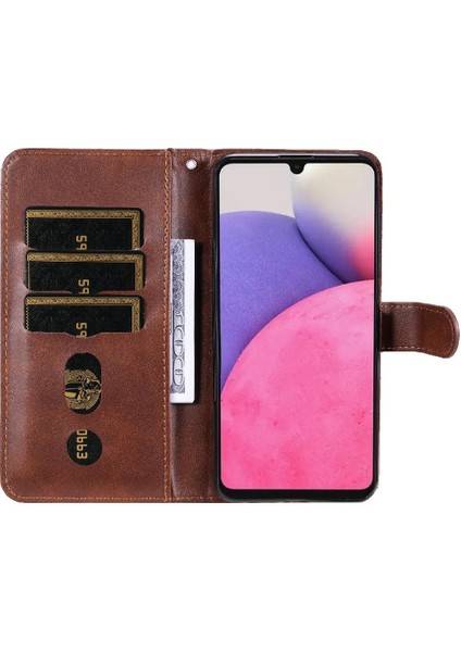Samsung Galaxy A33 5g Deri Kart Yuvası Sahipleri Için Kılıf Koruyucu Kapak (Yurt Dışından) indirimleri