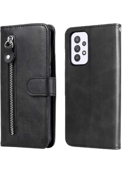 Samsung Galaxy A33 5g Deri Kart Yuvası Sahipleri Için Kılıf Koruyucu Kapak (Yurt Dışından)