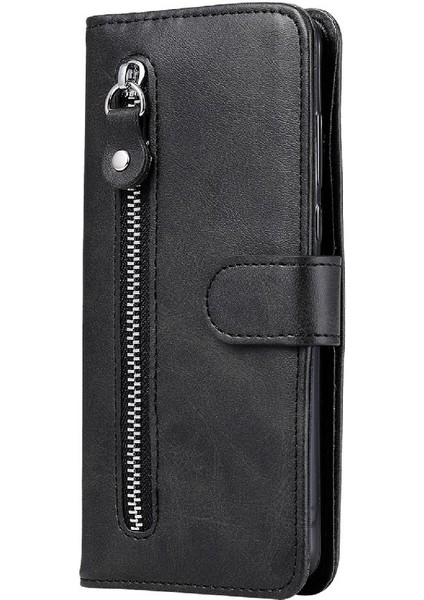 Iphone 13 Için Kılıf Pro Max Kart Yuvası Sahipleri Koruyucu Kapak Fermuar (Yurt Dışından)