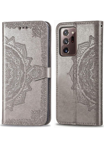 Samsung Not 20 Için Kılıf Ultra Basit Iş Deri Kılıf Kapak Çevirin (Yurt Dışından)
