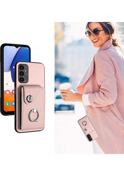 Samsung Galaxy A15 5g/4g Kart Yuvası Tutucular Deri El Kayışı (Yurt Dışından)