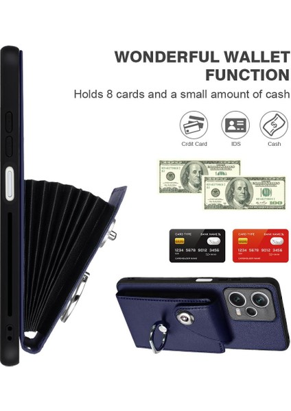 Xiaomi Redmi Için Not 12 Pro 5g Koruyucu Kapak Deri El Kayışı (Yurt Dışından)