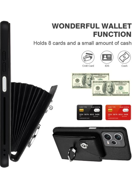 Xiaomi Redmi Için Not 12 Pro 5g Koruyucu Kapak Deri El Kayışı (Yurt Dışından)