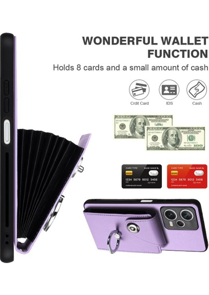 Xiaomi Redmi Için Not 12 Pro 5g Koruyucu Kapak Deri El Kayışı (Yurt Dışından)