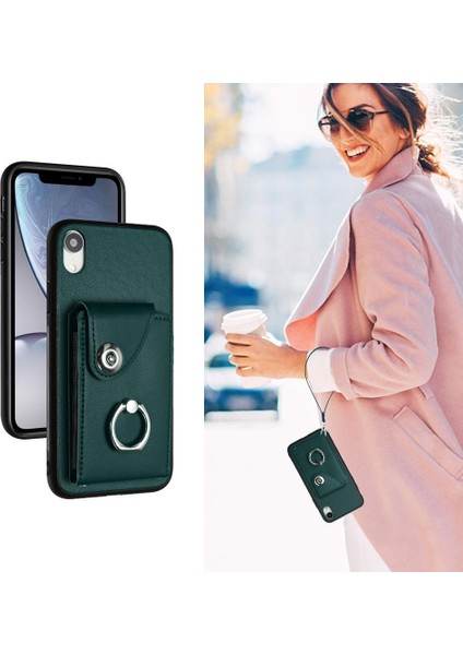 Iphone Xr Deri El Kayışı Kart Yuvası Tutucular Koruyucu Kapak (Yurt Dışından) fırsatları