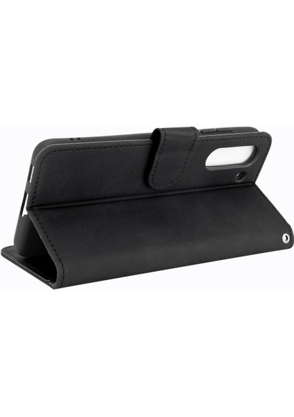 Samsung Galaxy S21 Fe Kart Ekleme Deri Folio Flip Case (Yurt Dışından)