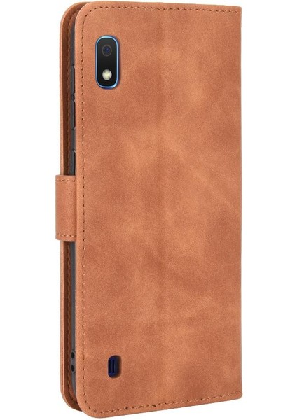 Mellow Shop Samsung Galaxy A10 Deri Folio Flip Case Kart Ekleme Tam (Yurt Dışından)