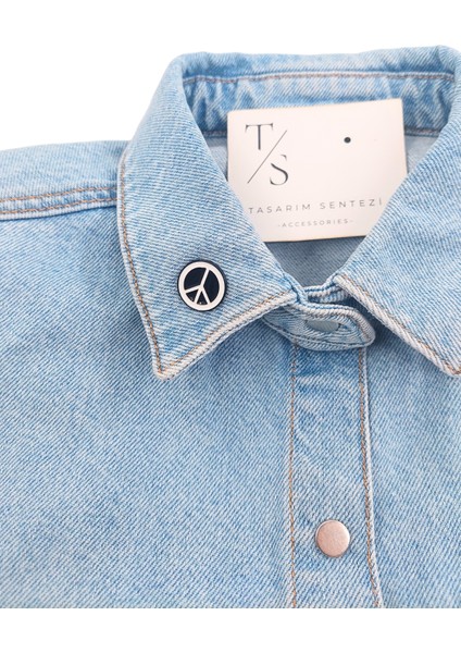 Rozet Metal Broş Yaka Okul Çantası Kıyafet Şapka Takı Aksesuar Dünya Barış Işaret Sembolu Rosette fiyatları