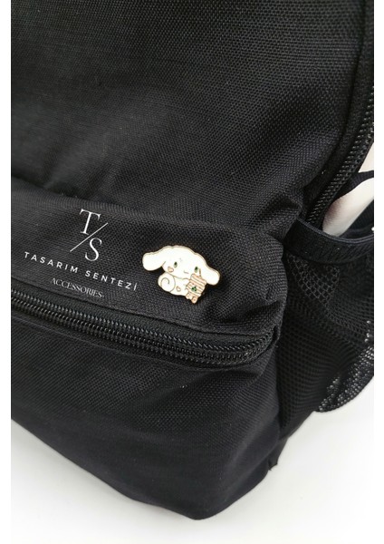 Rozet Metal Broş Yaka Okul Çantası Kıyafet Şapka Takı Aksesuar Cinnamoroll Hello Kitty Çizgi Film modelleri