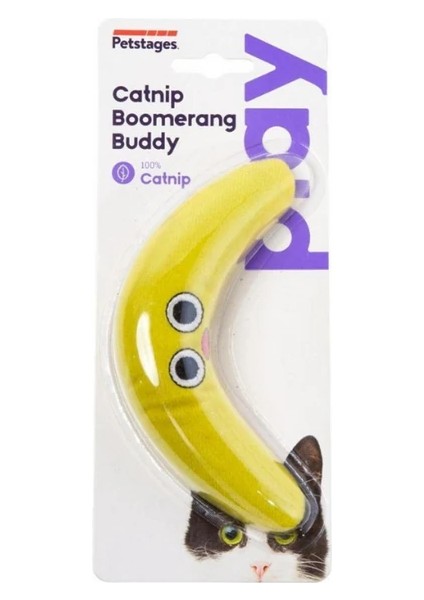 Catnip Boomerang Buddy Catnipli Peluş Kedi Oyuncağı