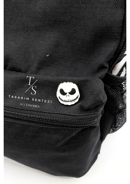 Rozet Metal Broş Yaka Çanta Kıyafet Yılbaşı Aksesuar Christmas Jack Skellington Noel Gecesi Kabusu modelleri