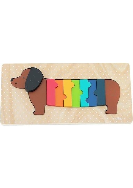 Dog Wooden Puzzle - Ahşap Köpek Puzzle - Andy Westface